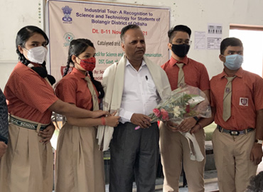 Industrial Tour A Recognition to Science and Technology For Students of under develop District Angul, Mayurbhanj, Malkangiri, Gajapati, Rayagada Kalahandi of Odisha