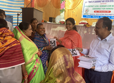 Puri District Level Seminar cum Workshop on Cashewnut for Farmers 