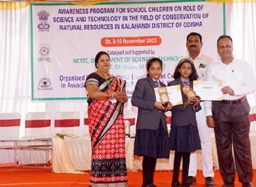 Awareness Program for School Children of Aspirational District (Gajapati, Kalahandi, Rayagada, Mayurbhanj & Nayagarh) of Odisha on Role of Science and Technology in the Field of Conservation of Natural Resources