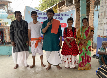 Eradication of Social Issues through Scientific Awareness and Folk Media in Aspirational District of Odisha
