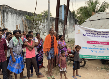 Eradication of Social Issues through Scientific Awareness and Folk Media in Aspirational District of Odisha