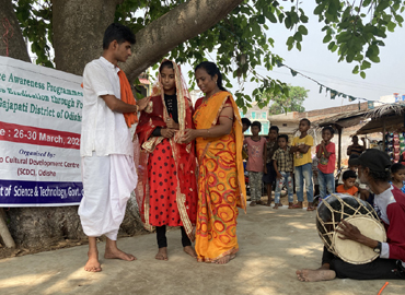 Eradication of Social Issues through Scientific Awareness and Folk Media in Aspirational District of Odisha
