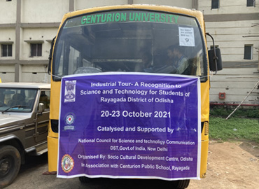 Industrial Tour- A Recognition to Science and Technology For Students of under develop District (Angul, Mayurbhanj, Malkangiri, Gajapati, Rayagada& Kalahandi) of Odisha 