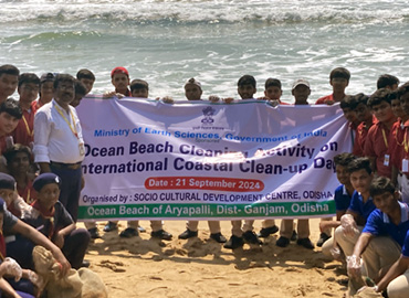 Ocean Beach Cleaning Activity on International Coastal Clean-up Day for Ocean Beach of Balasore, Puri, Jagatsinghpur, Kendrapara&Ganjam District of Odisha 