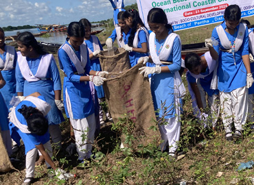 Ocean Beach Cleaning Activity on International Coastal Clean-up Day for Ocean Beach of Balasore, Puri, Jagatsinghpur, Kendrapara&Ganjam District of Odisha