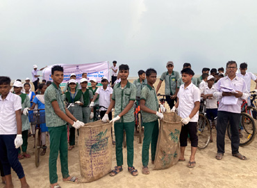 Ocean Beach Cleaning Activity on International Coastal Clean-up Day for Ocean Beach of Balasore, Puri, Jagatsinghpur, Kendrapara&Ganjam District of Odisha