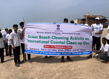 Ocean Beach Cleaning Activity on International Coastal Clean-up Day for Ocean Beach of Balasore, Puri, Jagatsinghpur, Kendrapara&Ganjam District of Odisha 