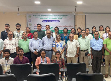 State Level Seminar on Conservation, Development and Sustainable Management of Medicinal Plant for Rural People and Women in Odisha held at Fakir Mohan University, Balasore