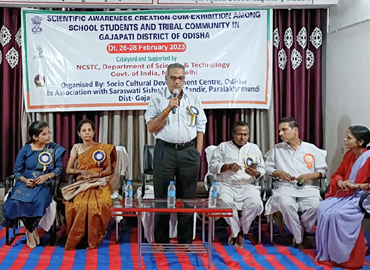 Scientific Awareness Creation-Cum-Exhibition among SC/ST school students and tribal community in Jajpur district of Odisha