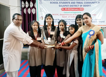 Scientific Awareness Creation-Cum-Exhibition among SC/ST school students and tribal community in Jajpur district of Odisha