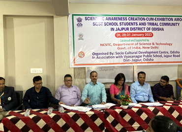 Scientific Awareness Creation-Cum-Exhibition among SC/ST school students and tribal community in Jajpur district of Odisha
